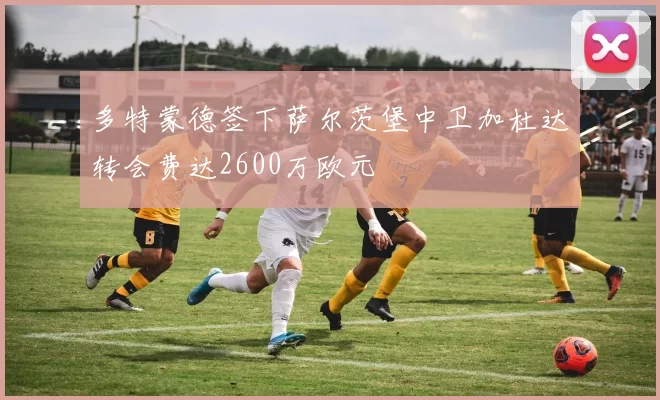 多特蒙德签下萨尔茨堡中卫加杜达转会费达2600万欧元