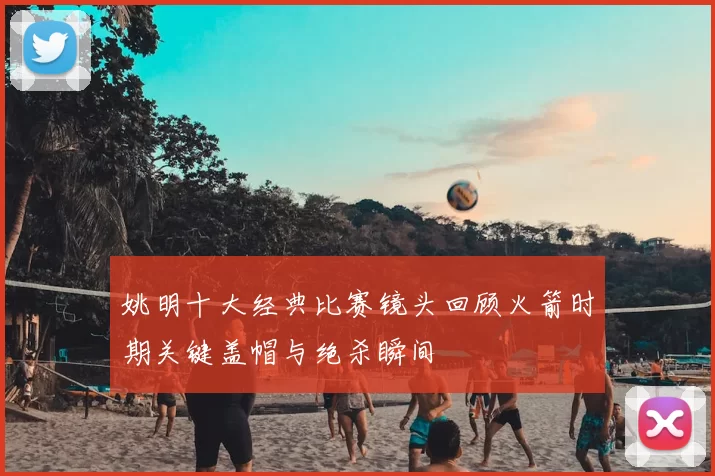 姚明十大经典比赛镜头回顾火箭时期关键盖帽与绝杀瞬间
