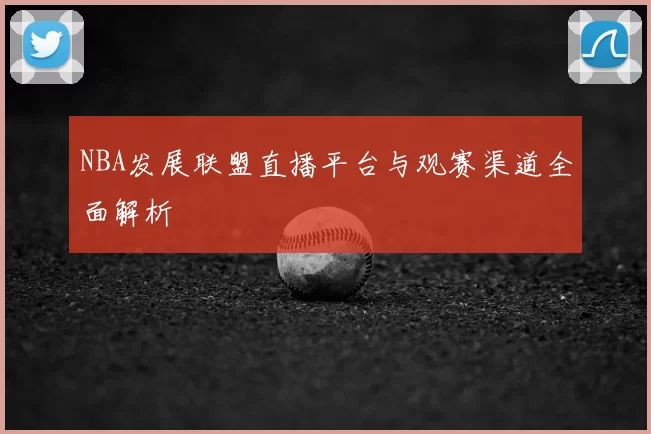 NBA发展联盟直播平台与观赛渠道全面解析