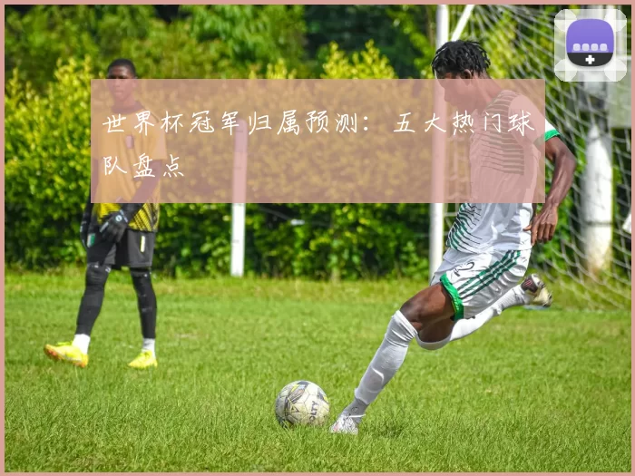 世界杯冠军归属预测:五大热门球队盘点