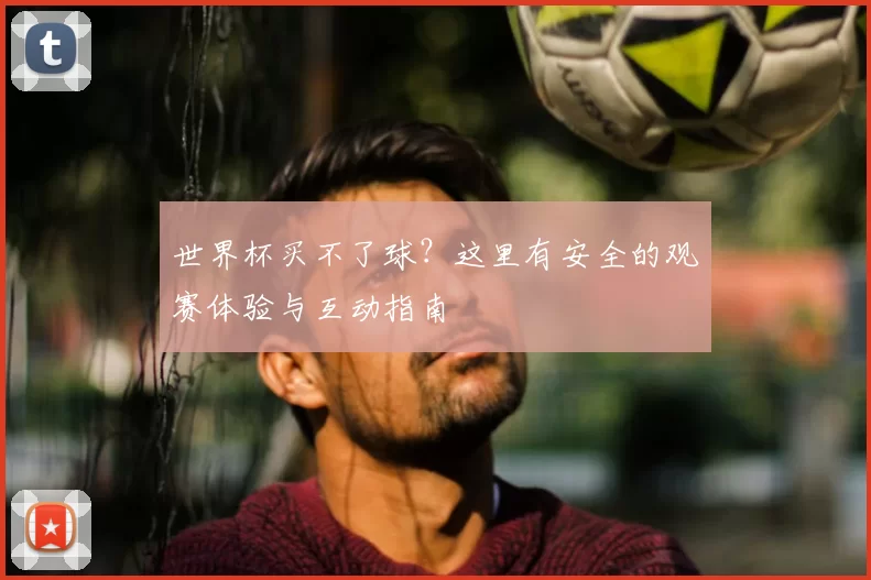 世界杯买不了球?这里有安全的观赛体验与互动指南